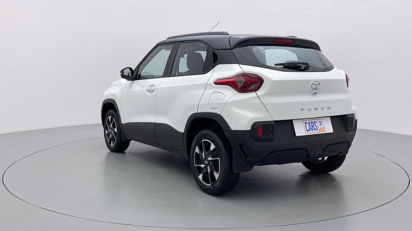 2021 Tata PUNCH CREATIVE  MT, Petrol, Manual, 19,238 km, Left Back Diagonal
