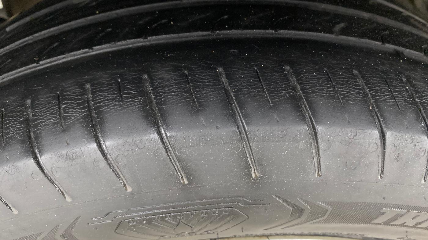 2022 Tata Tiago XT CNG, CNG, Manual, 54,355 km, Right Rear Tyre Tread