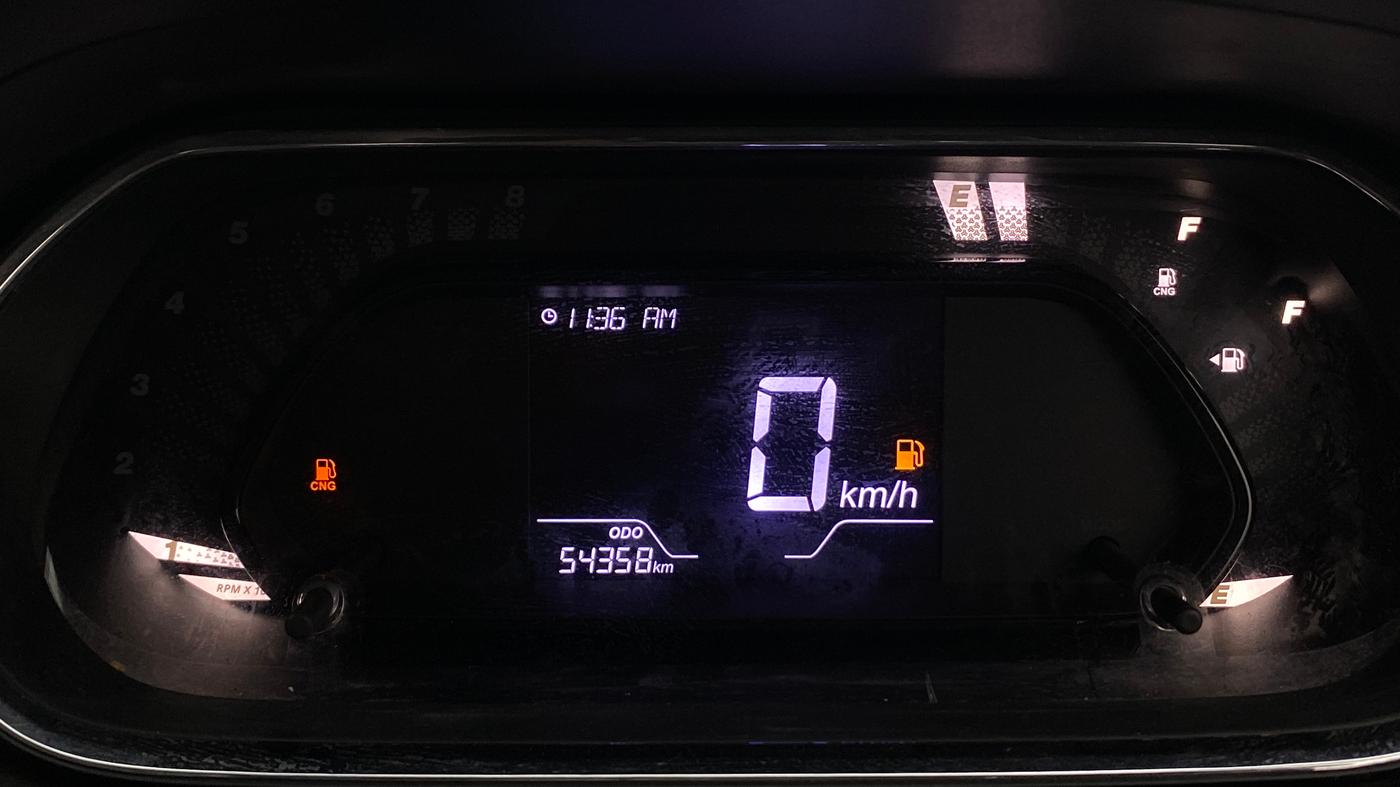 2022 Tata Tiago XT CNG, CNG, Manual, 54,355 km, Odometer Image