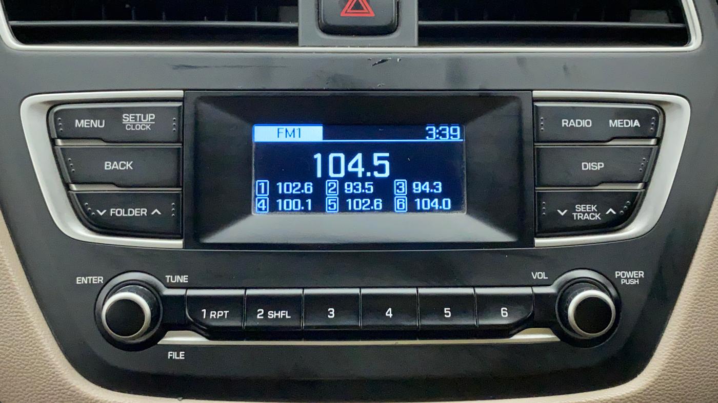 2018 Hyundai Elite i20 MAGNA EXECUTIVE 1.2, Petrol, Manual, 55,117 km, Infotainment System