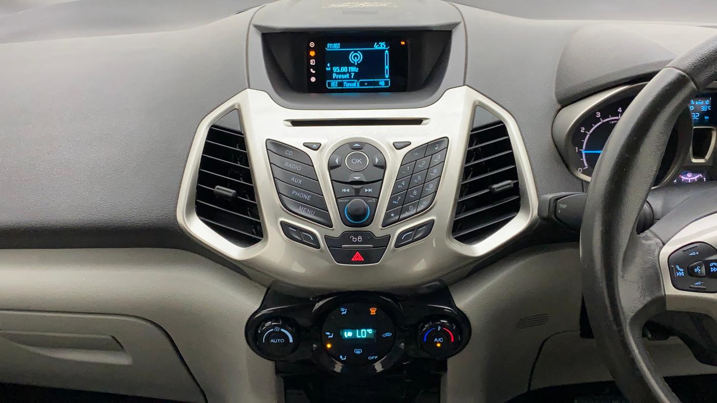 2015 Ford Ecosport TITANIUM 1.5L PETROL AT, Petrol, Automatic, 54,032 km, Air Conditioner
