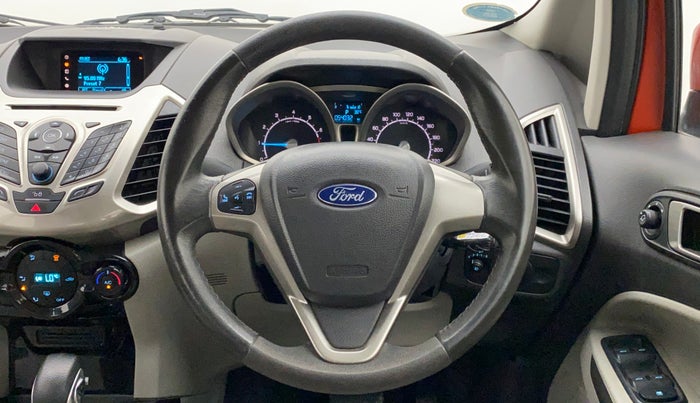 2015 Ford Ecosport TITANIUM 1.5L PETROL AT, Petrol, Automatic, 54,032 km, Steering Wheel Close Up