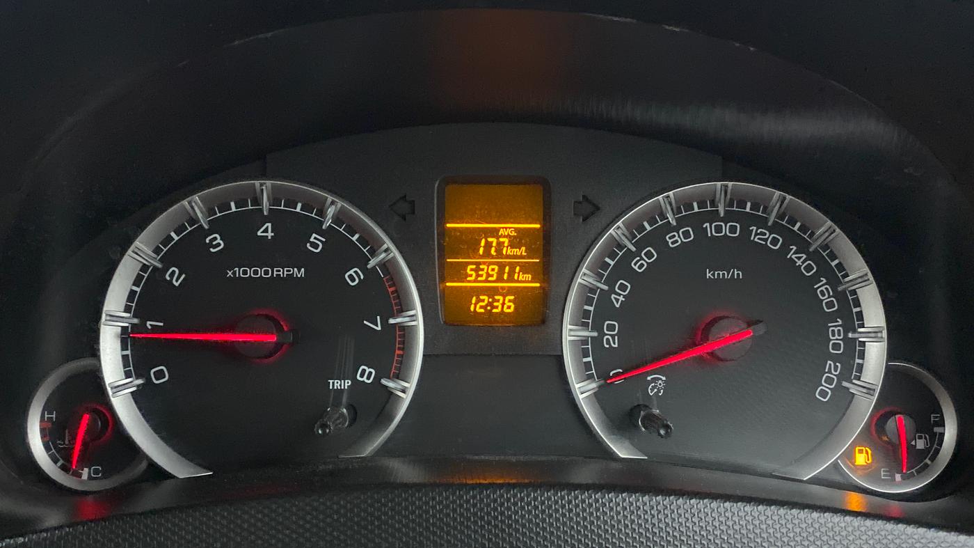 2017 Maruti Swift VXI, Petrol, Manual, 53,911 km, Odometer Image