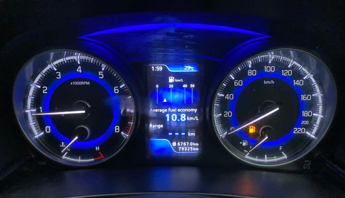 2018 Maruti Baleno ZETA PETROL 1.2, Petrol, Manual, 79,325 km, Odometer Image