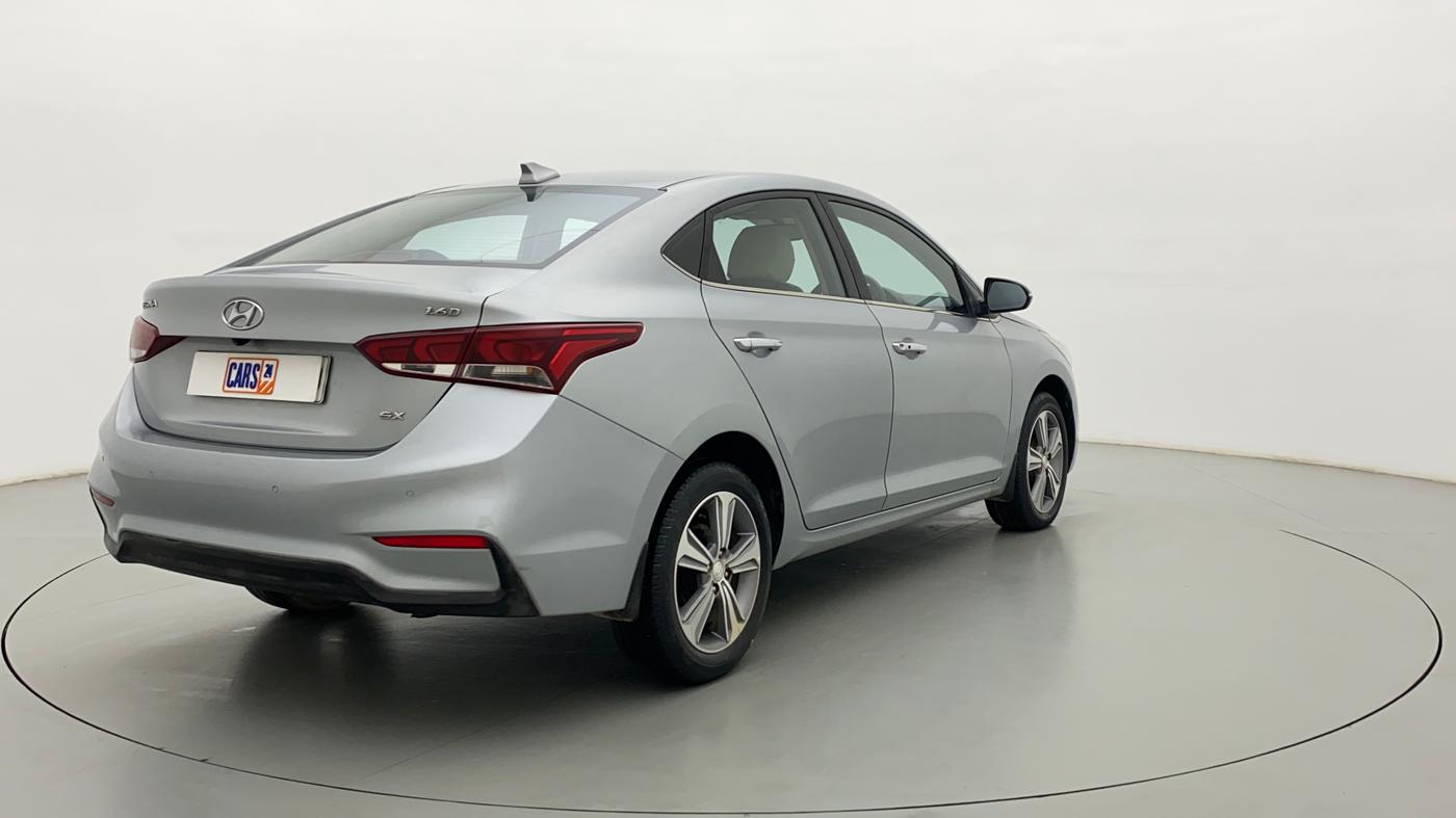 2019 Hyundai Verna 1.6 CRDI SX, Diesel, Manual, 39,796 km, Right Back Diagonal