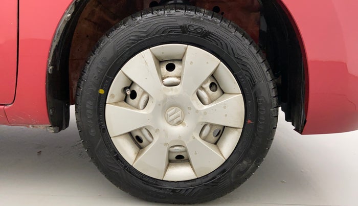 2013 Maruti Wagon R 1.0 LXI, Petrol, Manual, 53,345 km, Right Front Wheel
