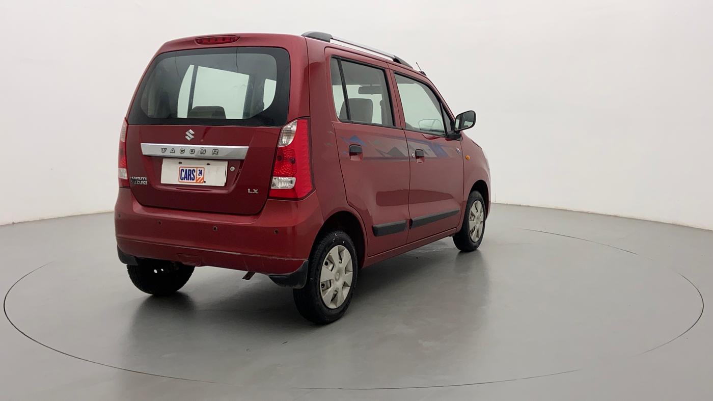 2013 Maruti Wagon R 1.0 LXI, Petrol, Manual, 53,345 km, Right Back Diagonal