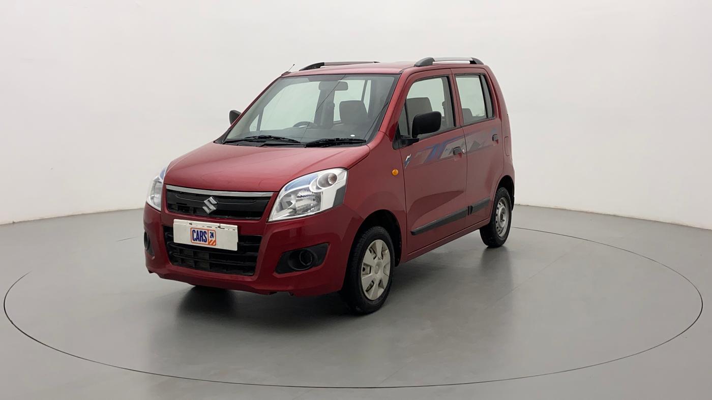 2013 Maruti Wagon R 1.0 LXI, Petrol, Manual, 53,345 km, Left Front Diagonal