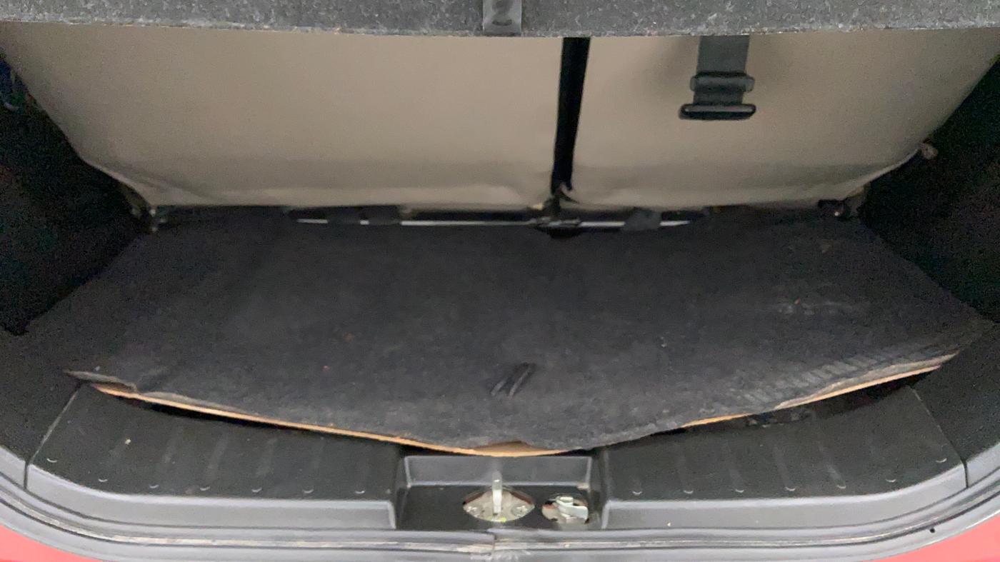 2013 Maruti Wagon R 1.0 LXI, Petrol, Manual, 53,345 km, Boot Inside