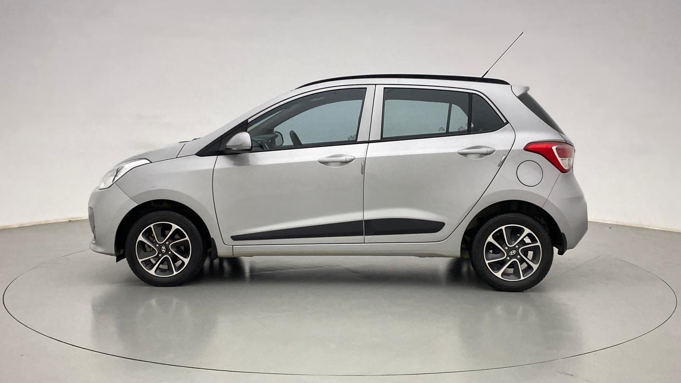 2017 Hyundai Grand i10 SPORTZ (O) 1.2 AT VTVT, Petrol, Automatic, 19,358 km, Left Side