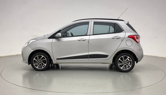2017 Hyundai Grand i10 SPORTZ (O) 1.2 AT VTVT, Petrol, Automatic, 19,358 km, Left Side