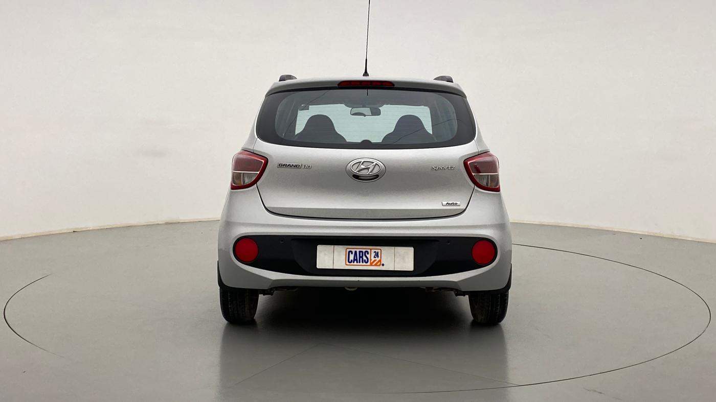 2017 Hyundai Grand i10 SPORTZ (O) 1.2 AT VTVT, Petrol, Automatic, 19,358 km, Back/Rear