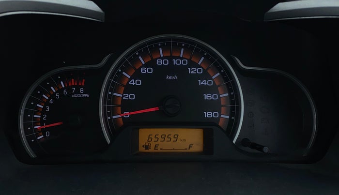 2018 Maruti Alto K10 VXI, Petrol, Manual, 65,922 km, Odometer Image