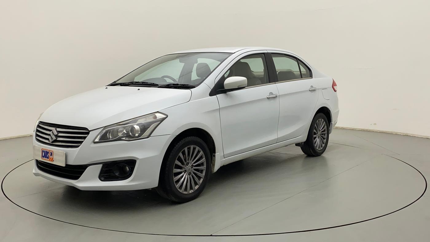 2017 Maruti Ciaz ALPHA 1.4 PETROL, Petrol, Manual, 93,015 km, Left Front Diagonal