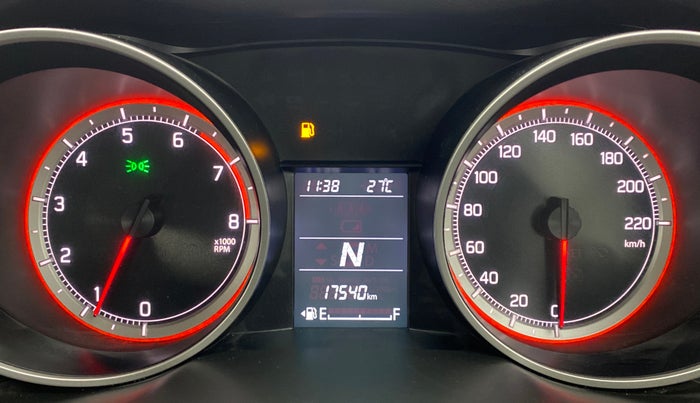 2019 Maruti Swift VXI AMT D, Petrol, Automatic, 17,576 km, Odometer Image
