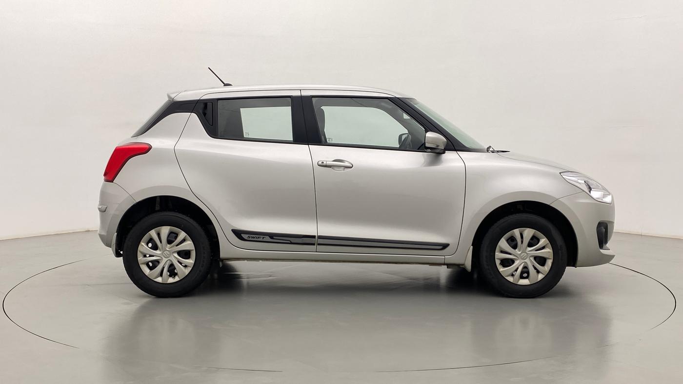 2019 Maruti Swift VXI AMT D, Petrol, Automatic, 17,576 km, Right Side View