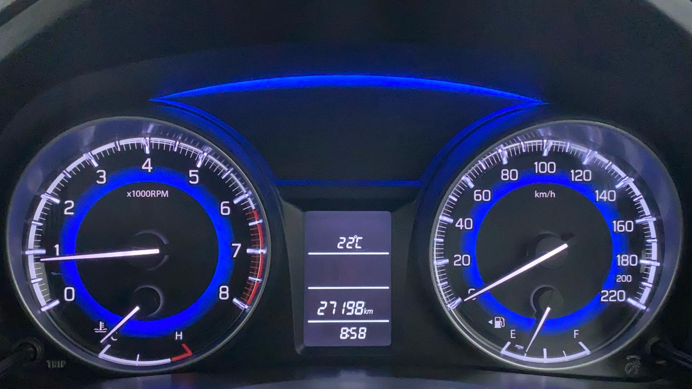 2017 Maruti Baleno DELTA PETROL 1.2, Petrol, Manual, 27,327 km, Odometer Image