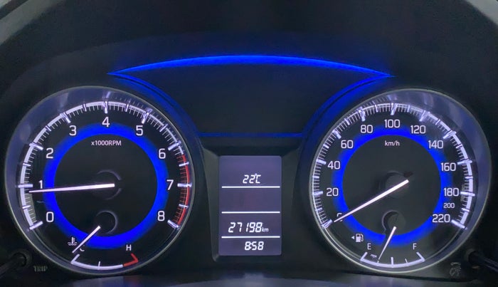 2017 Maruti Baleno DELTA PETROL 1.2, Petrol, Manual, 27,327 km, Odometer Image
