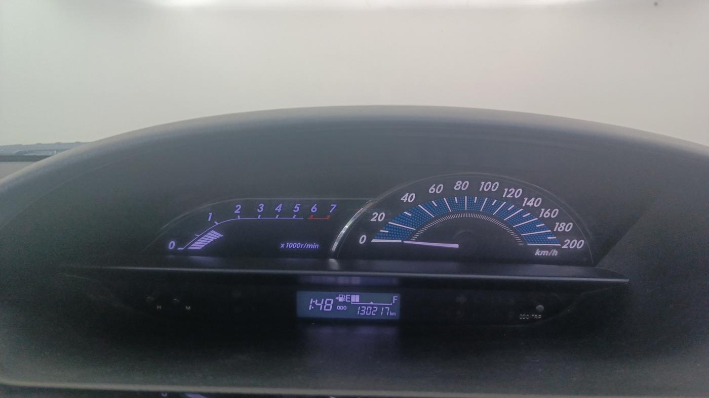2019 Toyota Etios Liva V DUAL TONE, Petrol, Manual, 1,30,217 km, Odometer Image