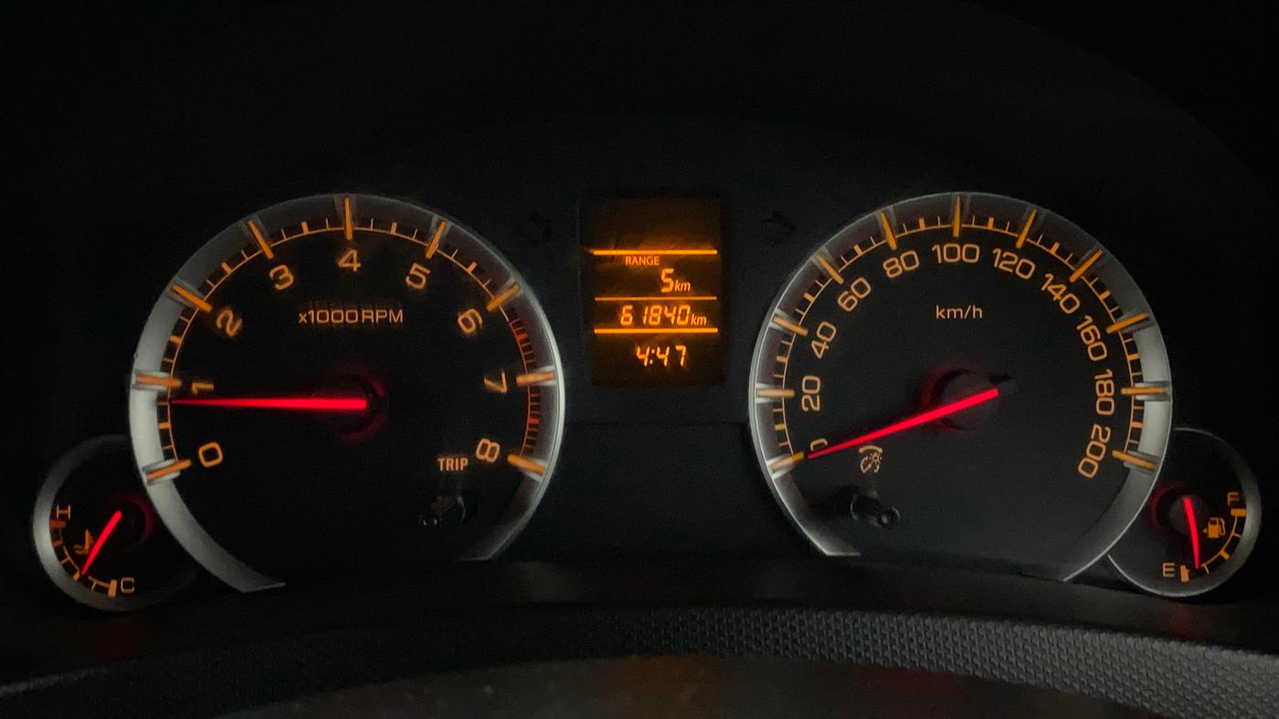 2014 Maruti Swift Dzire VXI, Petrol, Manual, 62,373 km, Odometer Image