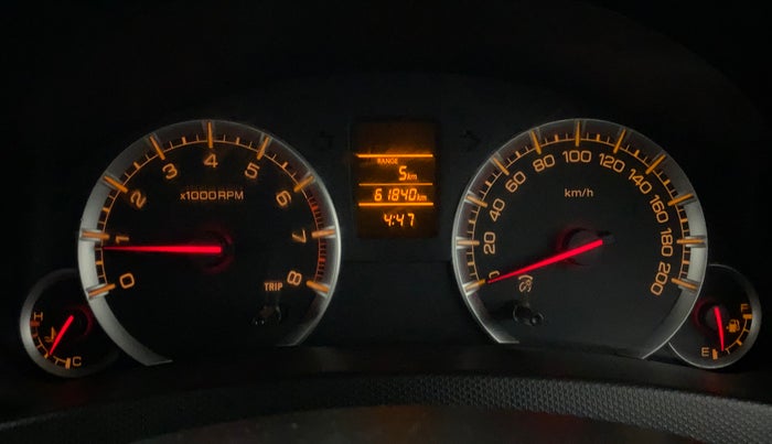 2014 Maruti Swift Dzire VXI, Petrol, Manual, 62,373 km, Odometer Image