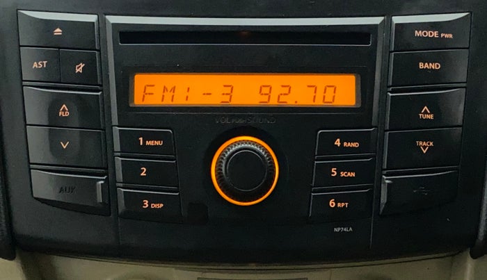 2014 Maruti Swift Dzire VXI, Petrol, Manual, 62,373 km, Infotainment System