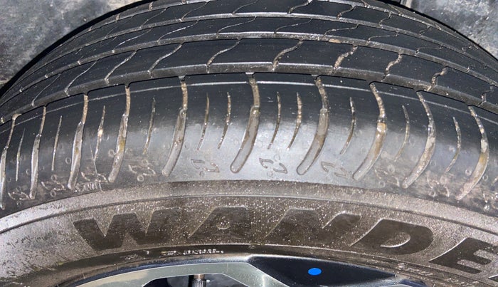 2025 Maruti FRONX ALPHA 1.0 TURBO MT, Petrol, Manual, 6,846 km, Left Rear Tyre Tread