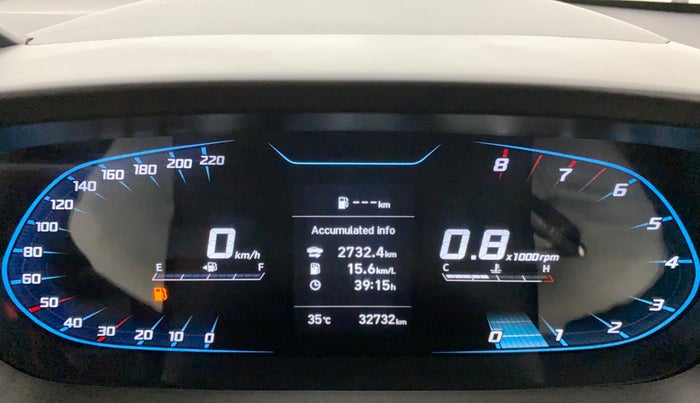 2021 Hyundai NEW I20 SPORTZ 1.2 MT DUAL TONE, Petrol, Manual, 32,732 km, Odometer Image
