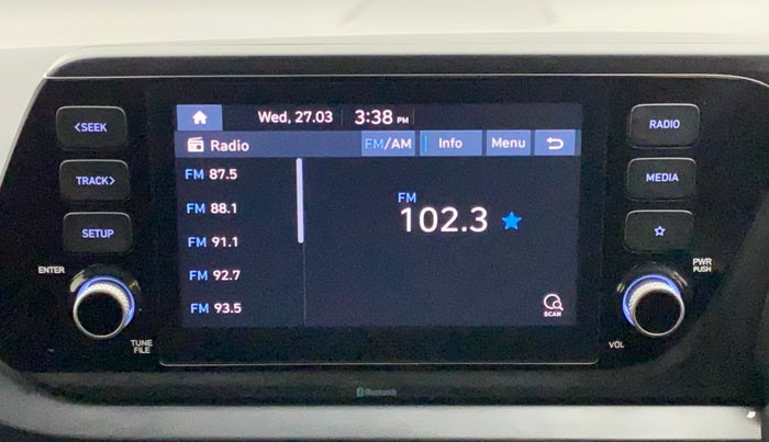 2021 Hyundai NEW I20 SPORTZ 1.2 MT DUAL TONE, Petrol, Manual, 32,732 km, Infotainment System