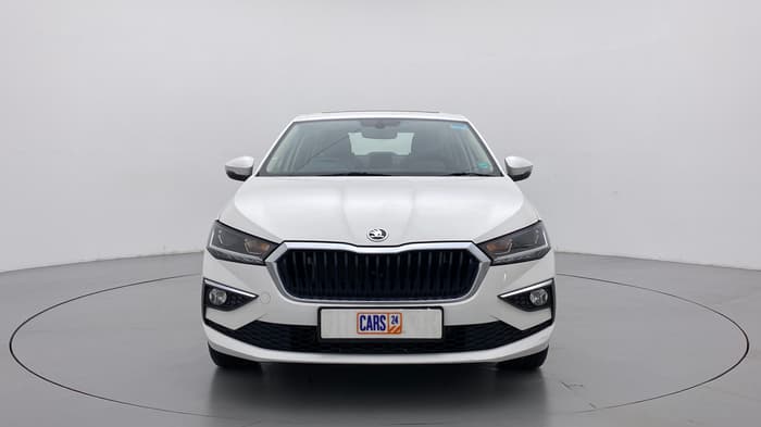 2022 Skoda SLAVIA STYLE 1.0 TSI AT, Petrol, Automatic, 4,479 km, Front