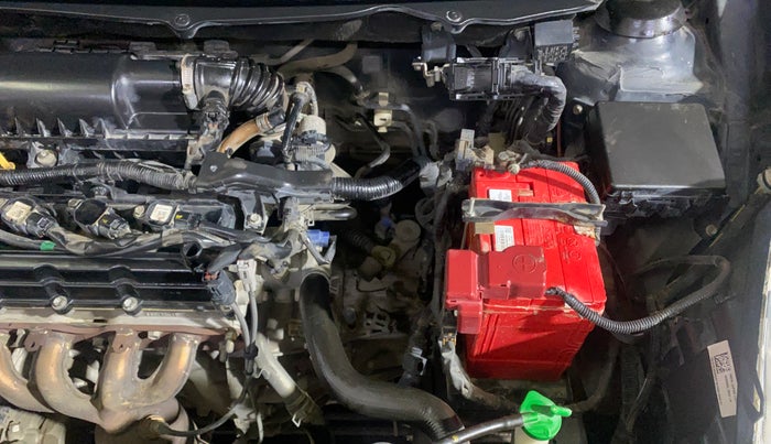 2018 Maruti Baleno DELTA PETROL 1.2, Petrol, Manual, 1,00,107 km, Engine View - Left