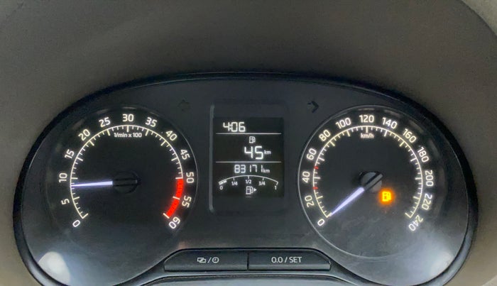 2014 Skoda Rapid 1.5 TDI CR AMBITION PLUS, Diesel, Manual, 83,171 km, Odometer Image