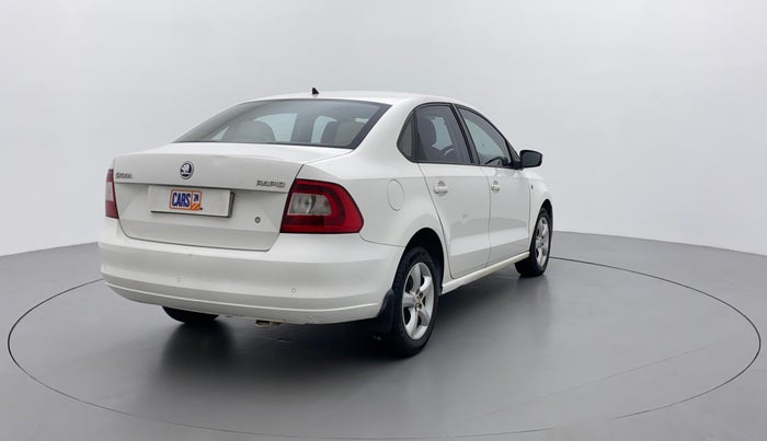 2014 Skoda Rapid 1.5 TDI CR AMBITION PLUS, Diesel, Manual, 83,171 km, Right Back Diagonal