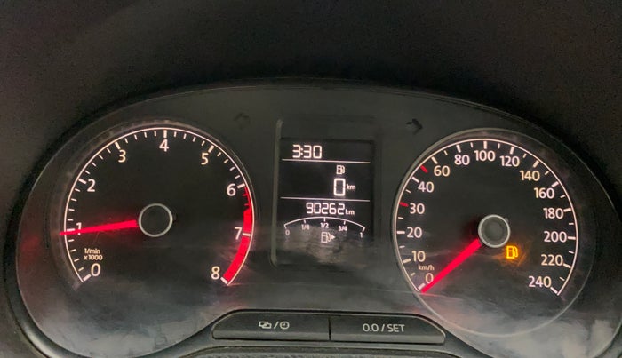 2016 Volkswagen Polo COMFORTLINE 1.2L, Petrol, Manual, 90,261 km, Odometer Image