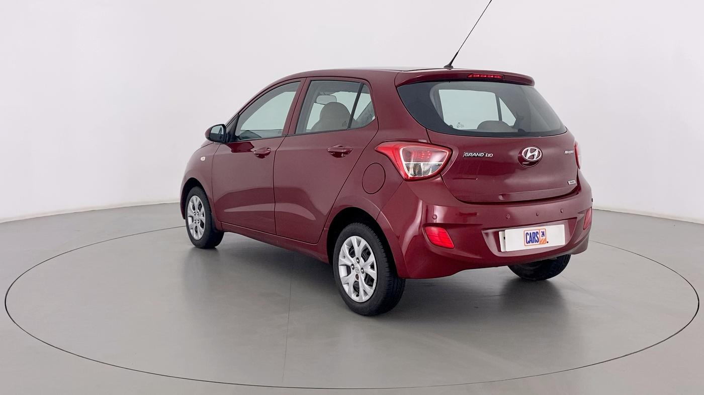 2016 Hyundai Grand i10 Magna 1.2 AT  VTVT, Petrol, Automatic, 19,606 km, Left Back Diagonal
