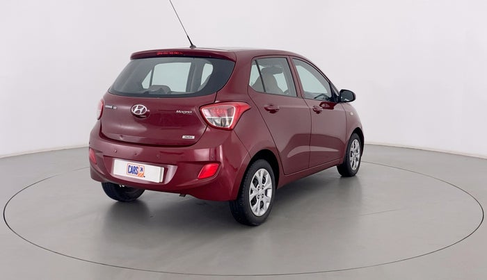 2016 Hyundai Grand i10 Magna 1.2 AT  VTVT, Petrol, Automatic, 19,606 km, Right Back Diagonal
