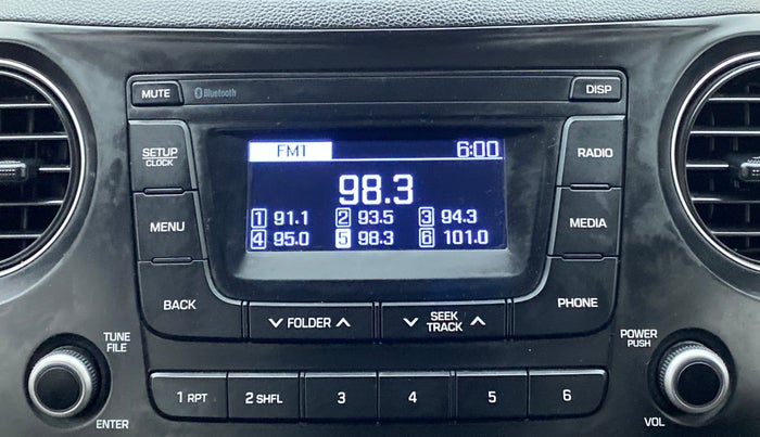 2019 Hyundai Grand i10 MAGNA 1.2 VTVT, Petrol, Manual, 23,398 km, Infotainment System
