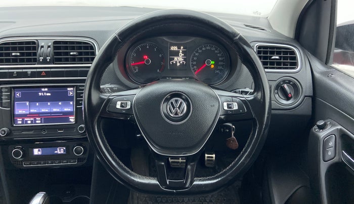2017 Volkswagen Polo GT TSI 1.2 PETROL AT, Petrol, Automatic, 27,068 km, Steering Wheel Close Up