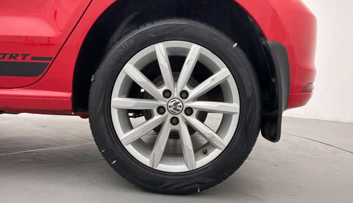 2017 Volkswagen Polo GT TSI 1.2 PETROL AT, Petrol, Automatic, 27,068 km, Left Rear Wheel