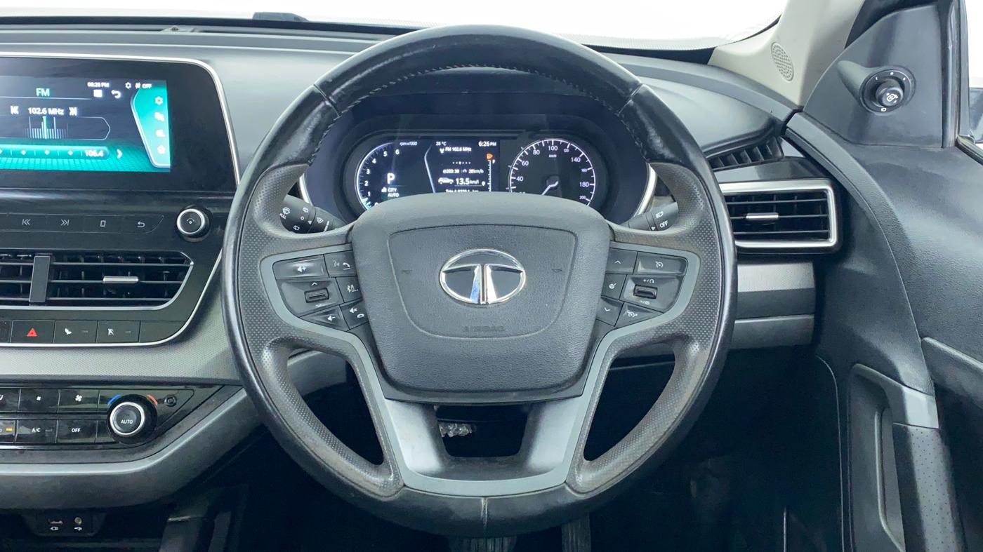 2021 Tata Harrier XZA+ DARK EDITION, Diesel, Automatic, 61,943 km, Steering Wheel Close Up