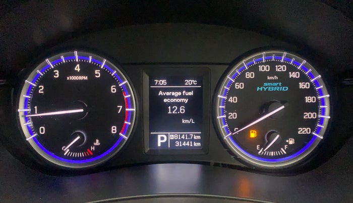 2020 Maruti S Cross ZETA AT 1.5, Petrol, Automatic, 31,439 km, Odometer Image