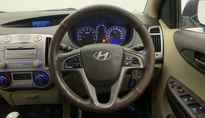 2011 Hyundai i20 SPORTZ (O) 1.2, Petrol, Manual, 72,888 km, Steering Wheel Close Up