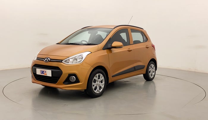 2016 Hyundai Grand i10 SPORTZ 1.2 KAPPA VTVT, Petrol, Manual, 33,940 km, Left Front Diagonal