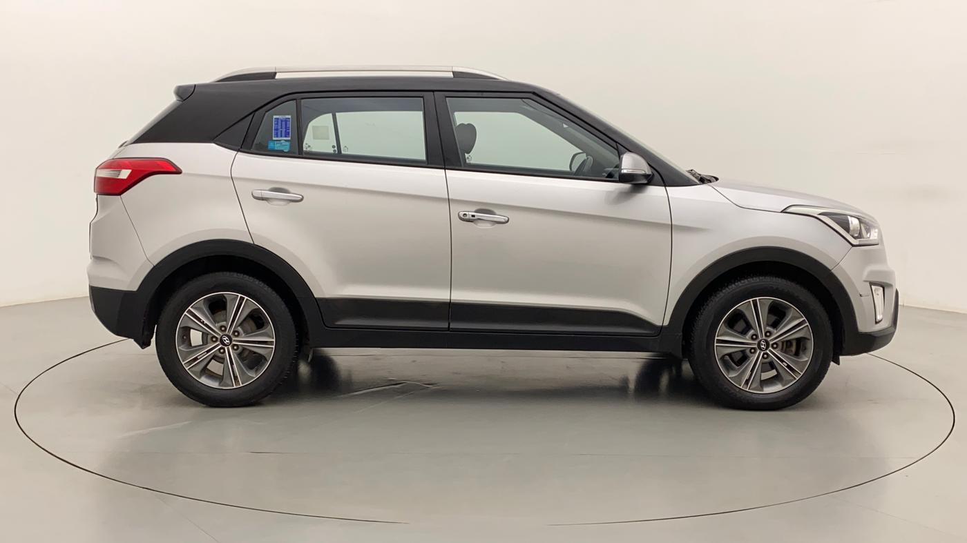 2017 Hyundai Creta SX PLUS AT 1.6 PETROL, Petrol, Automatic, 97,426 km, Right Side View