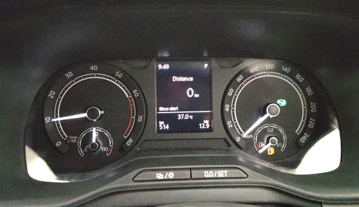 2022 Skoda KUSHAQ AMBITION 1.0L TSI AT, Petrol, Automatic, 514 km, Odometer Image