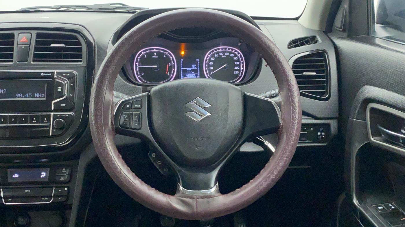 2019 Maruti Vitara Brezza ZDI, Diesel, Manual, 48,414 km, Steering Wheel Close Up