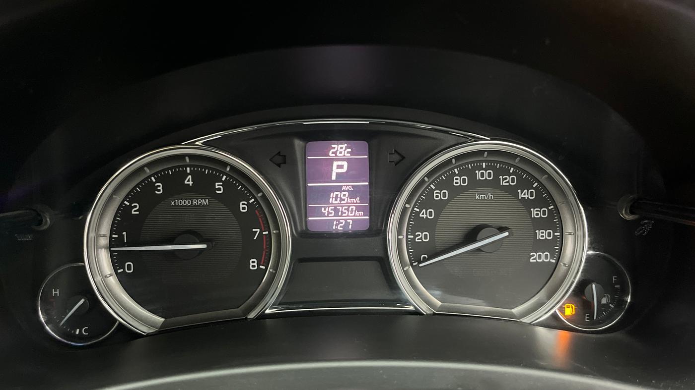 2016 Maruti Ciaz VXI+AT, Petrol, Automatic, 45,750 km, Odometer Image
