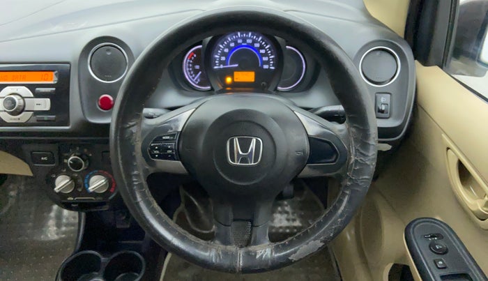 2015 Honda Brio 1.2 S MT I VTEC, Petrol, Manual, 57,599 km, Steering Wheel Close Up