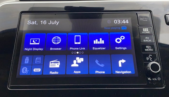 2019 Honda City ZX MT PETROL, Petrol, Manual, 20,082 km, Infotainment System