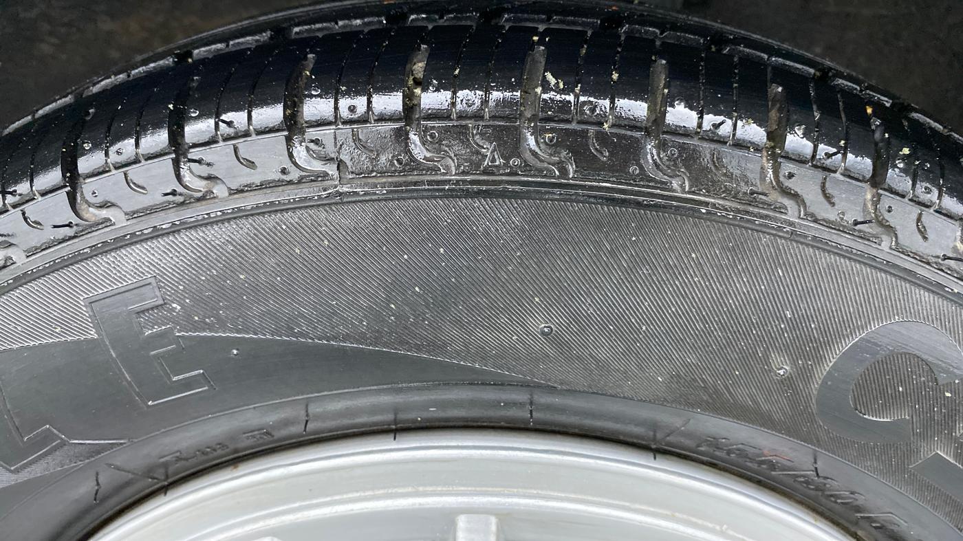 2018 Datsun Redi Go A, Petrol, Manual, 4,999 km, Left Rear Tyre Tread